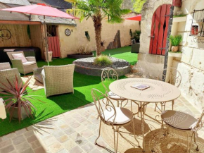 G��te cosy avec spa, jardin et équipement complet à Bourgueil, près des Châteaux de la Loire - FR-1-381-564